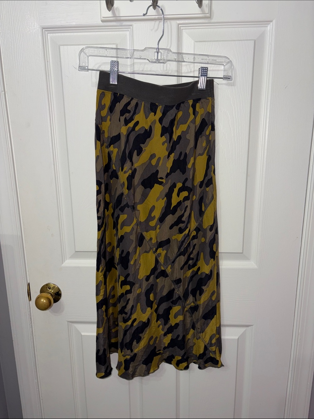 ATM Camo Midi Skirt
